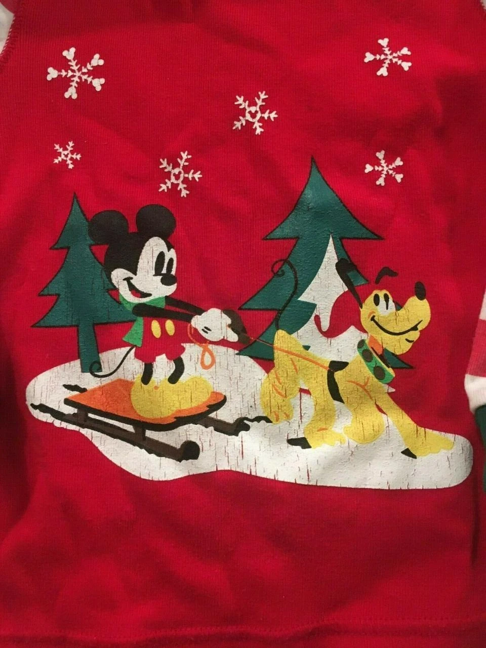 Pijama de Natal Disney Store Mickey Pluto 2/3/4 anos (verifique com minhas medidas) – photo 2